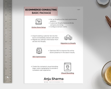 Load image into Gallery viewer, ECommerce Consulting Service - Basic Package