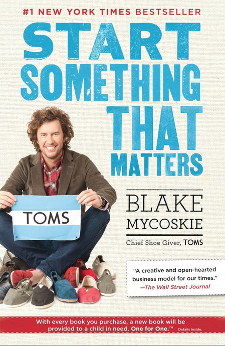 Book: Start Something that Matters