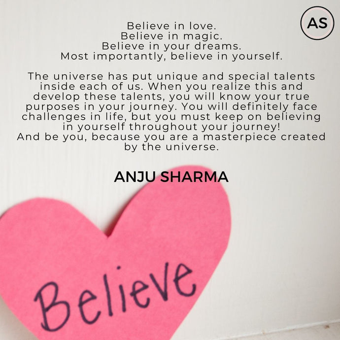 Quote: Believe