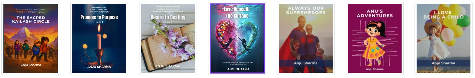Anju Sharma - Books