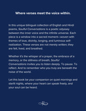 Load image into Gallery viewer, Soulful Conversations - Back Cover
