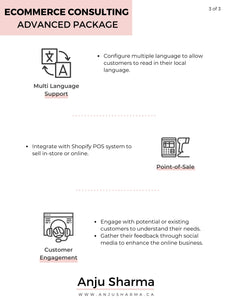 Anju Sharma - ECommerce Advanced Package